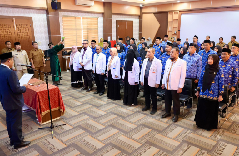 45 Pejabat Pemerintah Aceh Resmi Dilantik ke Jabatan Fungsional
