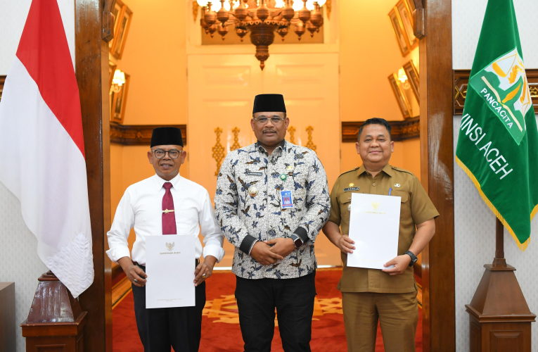 Pj Gubernur Safrizal Perpanjang Masa Jabatan Pj Bupati Aceh Tamiang dan Aceh Jaya