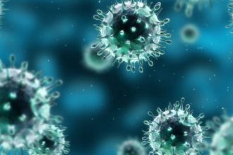 Ilustrasi virus influenza A. (Foto: iStock)